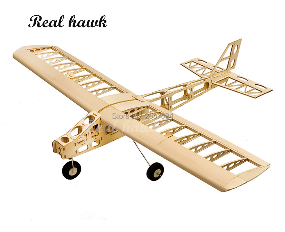 Laser Cut Wooden Model Kit Assembly - 1300mm Balsaholz RC-Flugzeug-Set, Lasergeschnittener Flügelformierungs-Trainer -