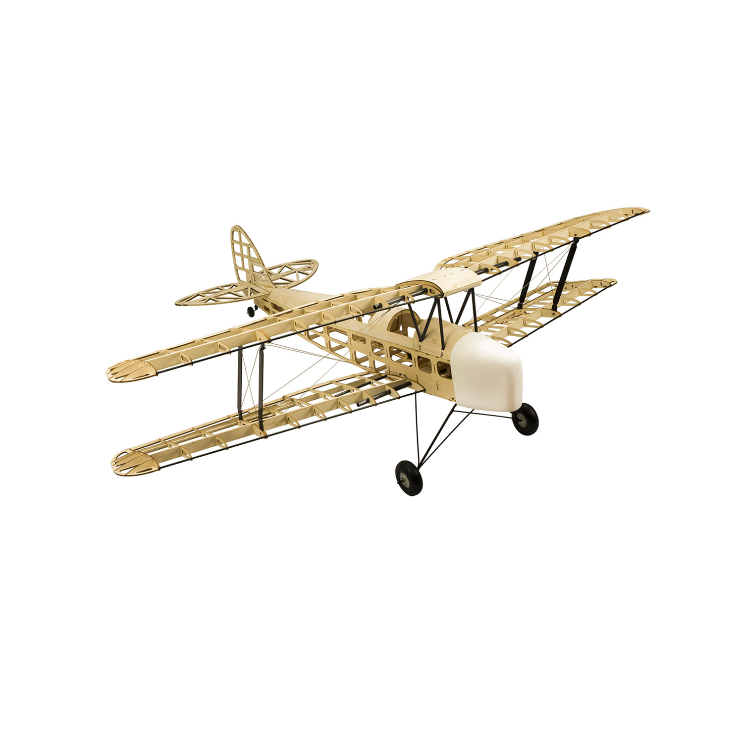 Laser Cut Wooden Model Kit Assembly - RC Flugzeuge Lasergeschnittener Balsaholz-Flugzeugbausatz Neuer TigerMoth