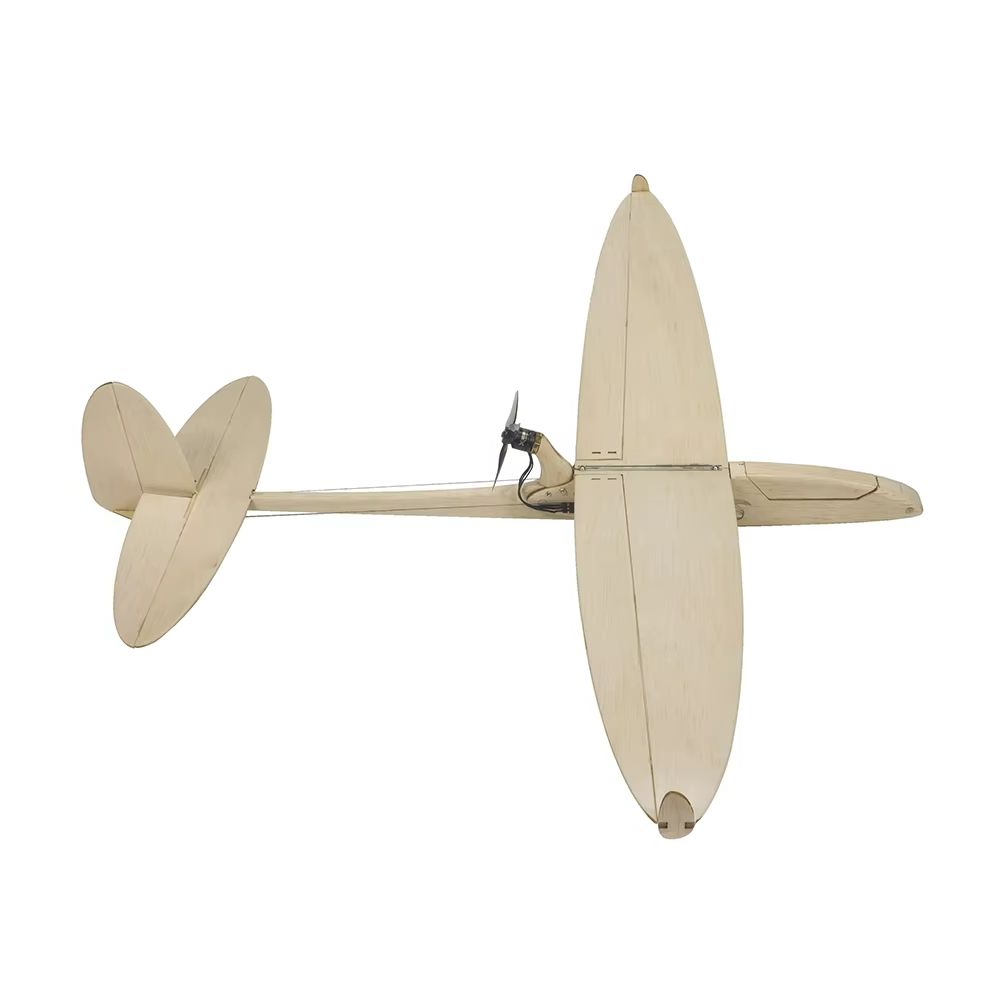 Laser Cut Wooden Model Kit Assembly - Sparrow F06 600mm Balsa-Holz-Gleiter, Lasergeschnittenes Freiflug-Modellbausatz