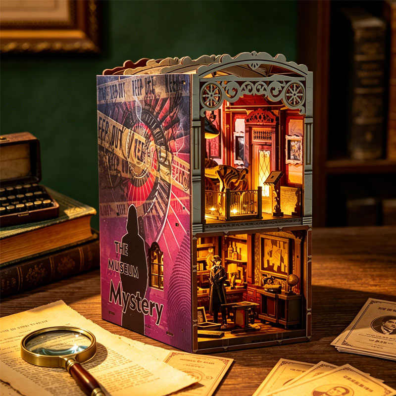 Diy Miniature Dollhouse Kit Book Nook - Zuuton DIY Book Nook Kit The
