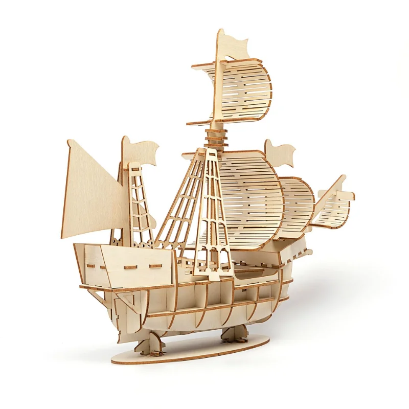 3D Segelboot Holzpuzzle Montag – 3D Wooden Mechanical Puzzle Marble Run Bewertung und Preis