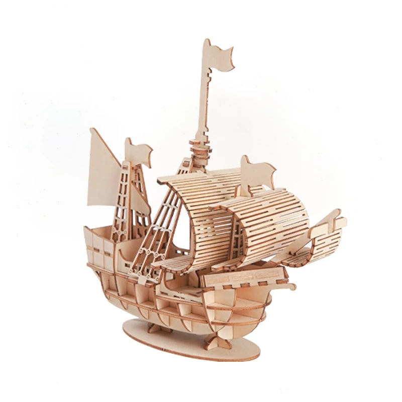 3D Segelboot Holzpuzzle Montag – 3D Wooden Mechanical Puzzle Marble Run Bewertung und Preis