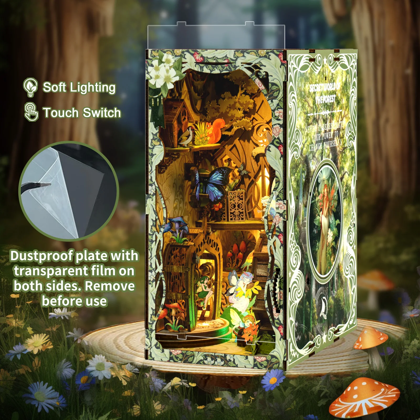 Cooles DIY-Buchnischen-Miniatu – Miniature Led Light Kit For Dollhouse Bewertung und Preis