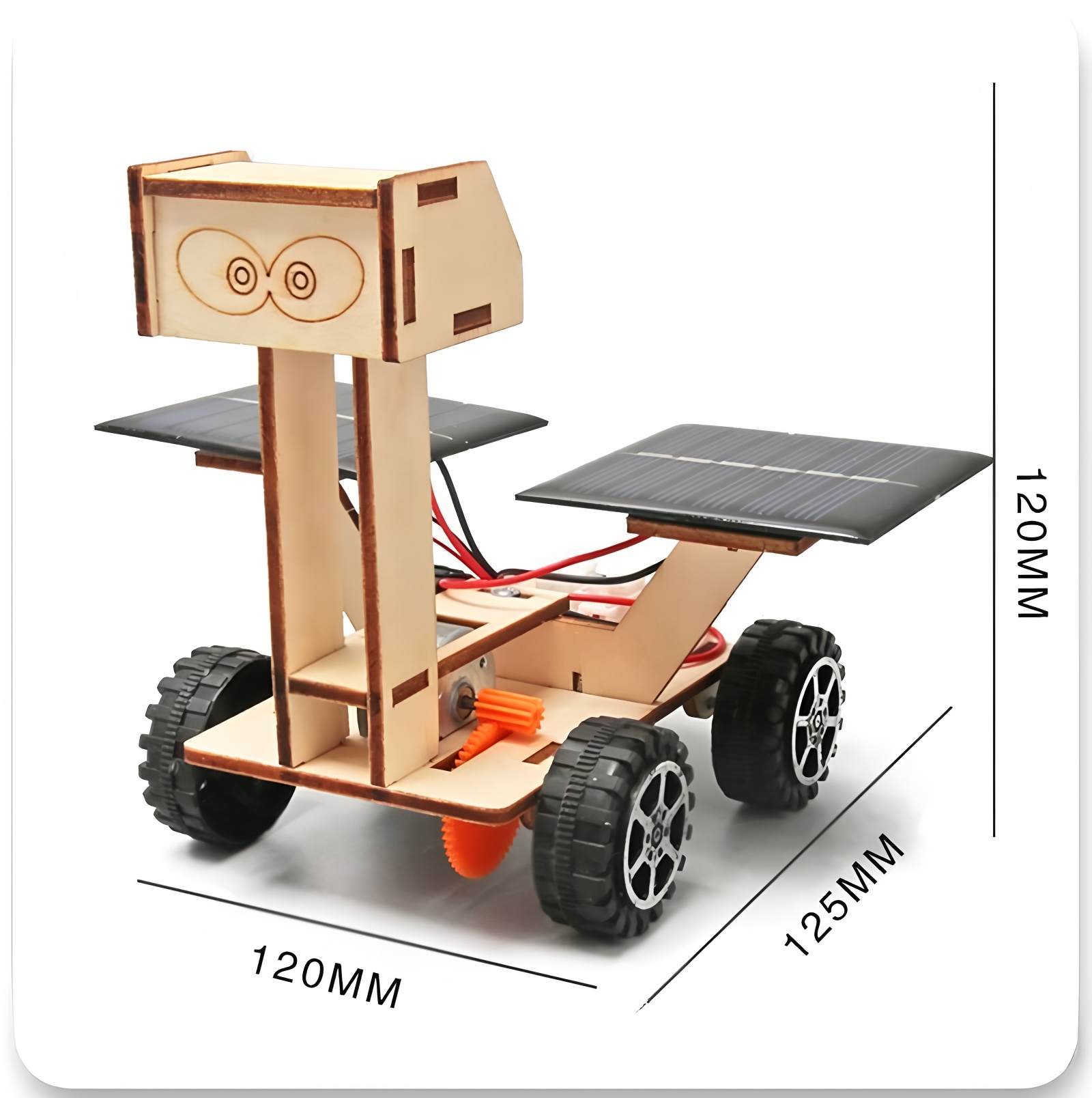 Solar Auto Mond Exploration Fa – 3D Wooden Mechanical Puzzle Marble Run Bewertung und Preis