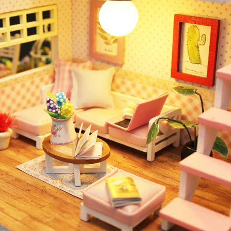 3D-Puzzle-Gebäudemodellbausatz – Miniature Led Light Kit For Dollhouse Bewertung und Preis