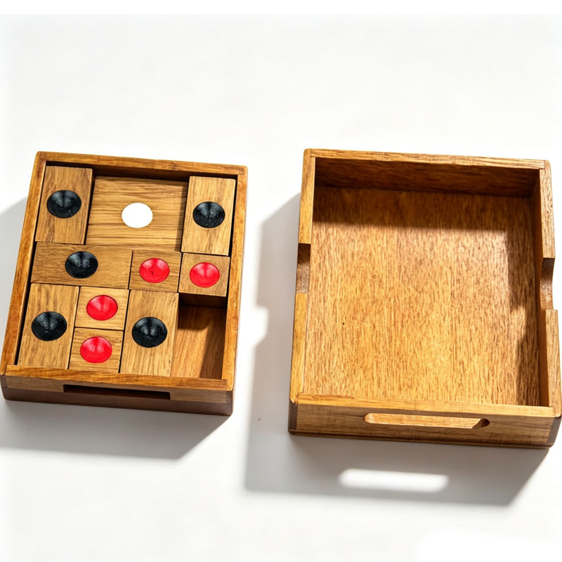 Klassisches HuaRongDao-Puzzle, – 3D Wooden Mechanical Puzzle Marble Run Bewertung und Preis