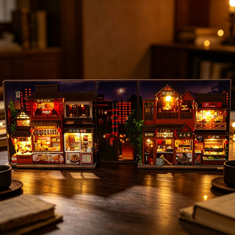 DIY Buchnische Puppenhaus Mini – Diy Miniature Dollhouse Kit Book Nook Bewertung und Preis