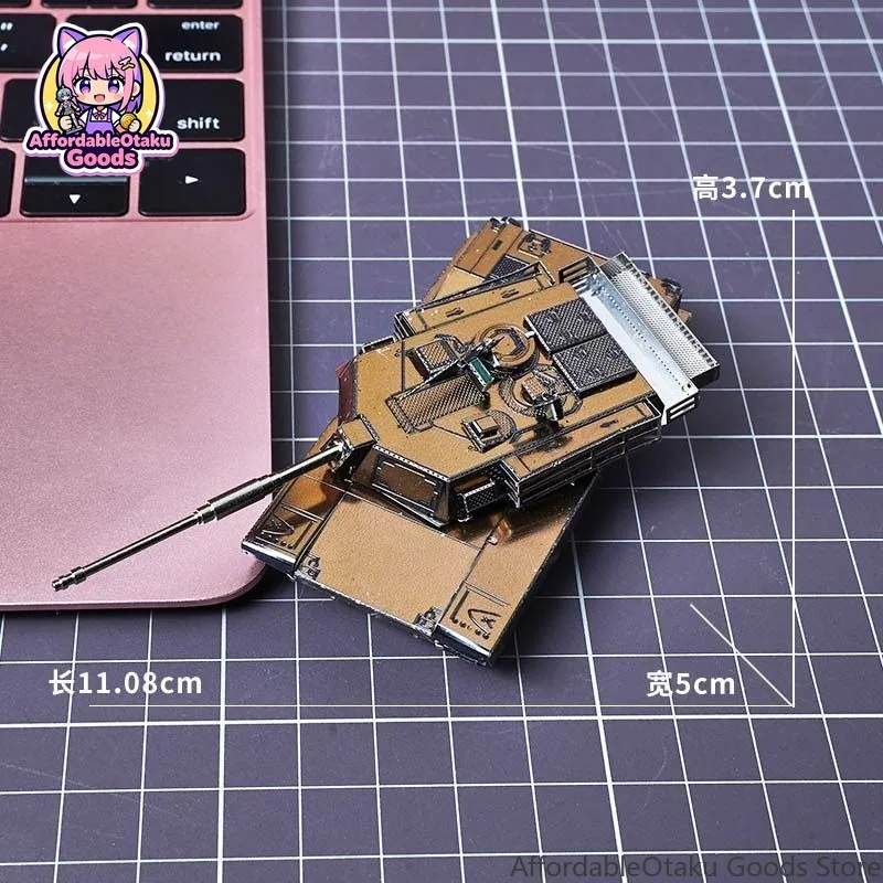 M1 Abrams Hauptkampfpanzer 3D  – Metal 3D Puzzle Stainless Model Kit Bewertung und Preis