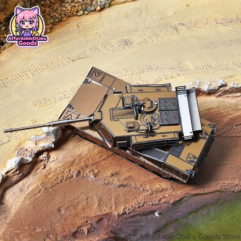 M1 Abrams Hauptkampfpanzer 3D  – Metal 3D Puzzle Stainless Model Kit Bewertung und Preis