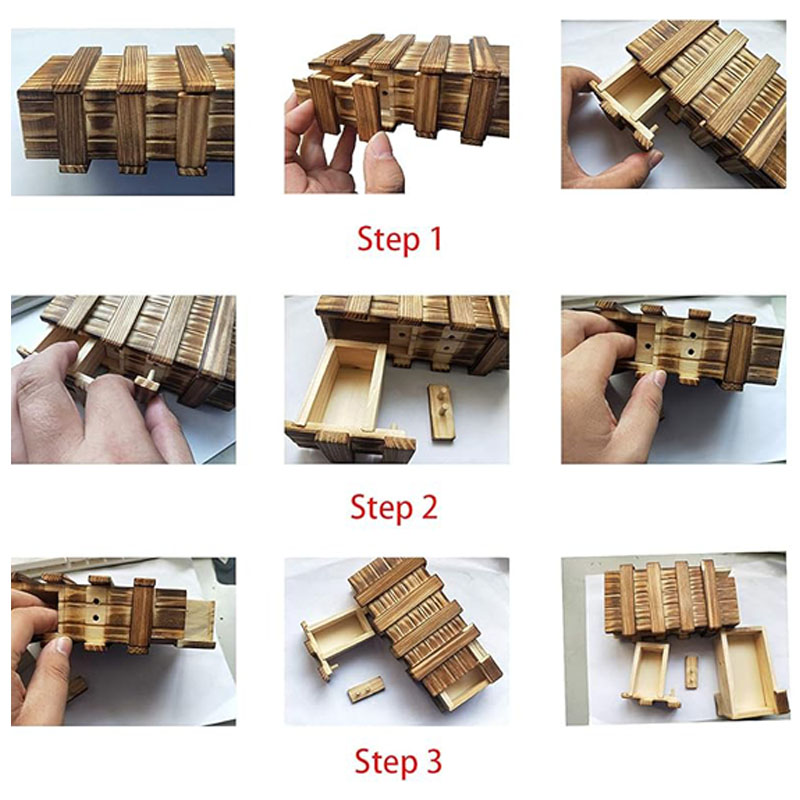 Klassisches 3D-Gehirnteaser-Ho – 3D Wooden Mechanical Puzzle Marble Run Bewertung und Preis