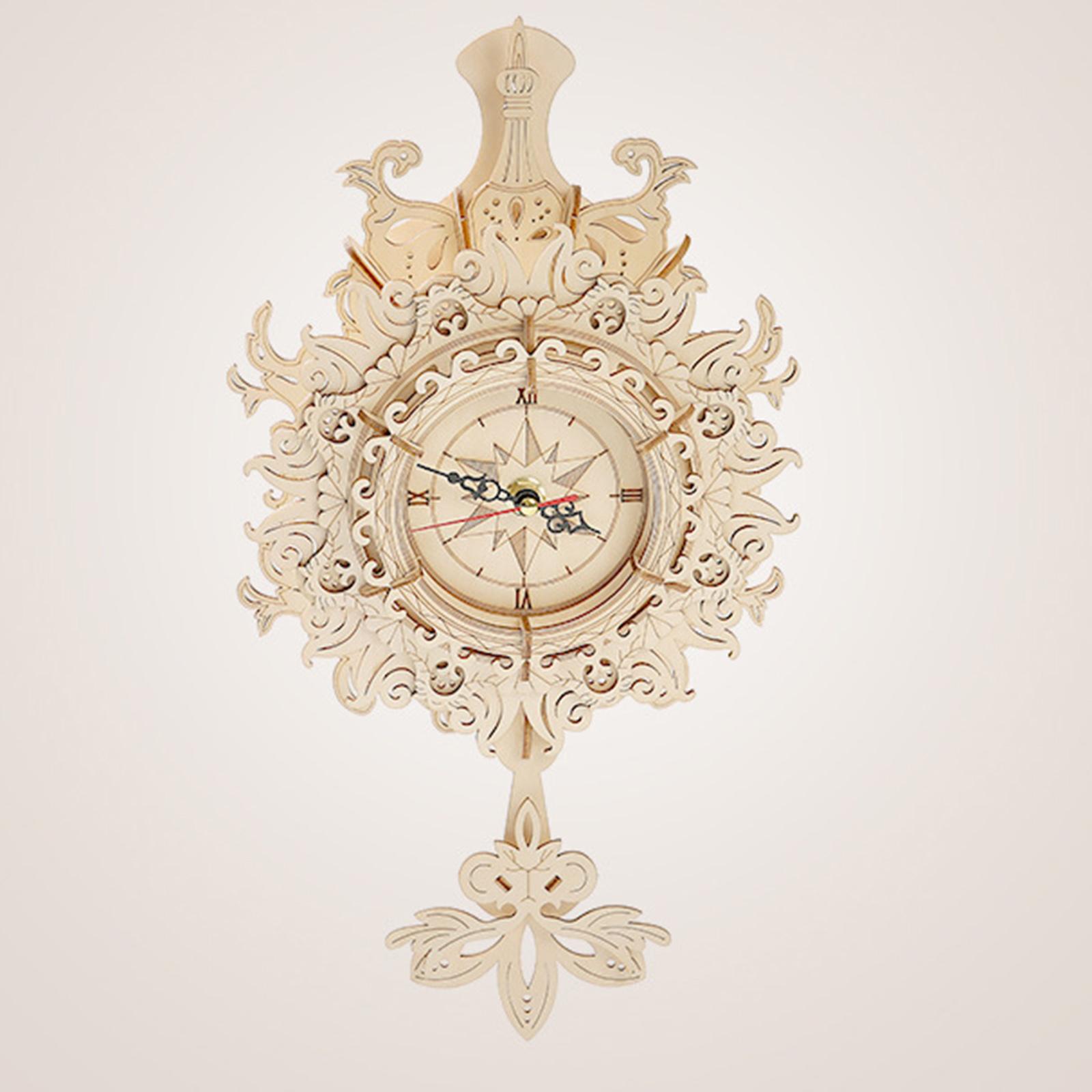 3D Holz-Mechanisches Pendeluhr – Wooden Clock Puzzle Mechanical Pendulum Bewertung und Preis
