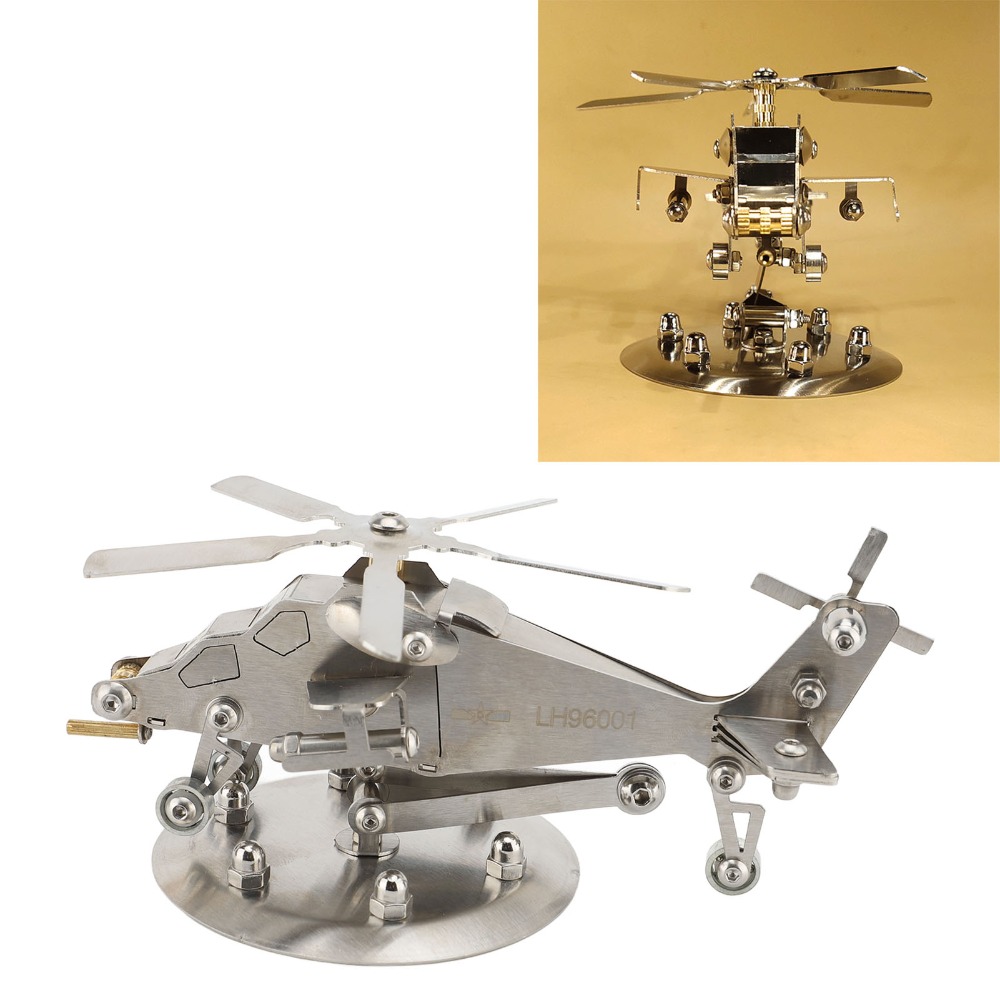 Edelstahl-Helikopter-Modellbau – Metal 3D Puzzle Stainless Model Kit Bewertung und Preis