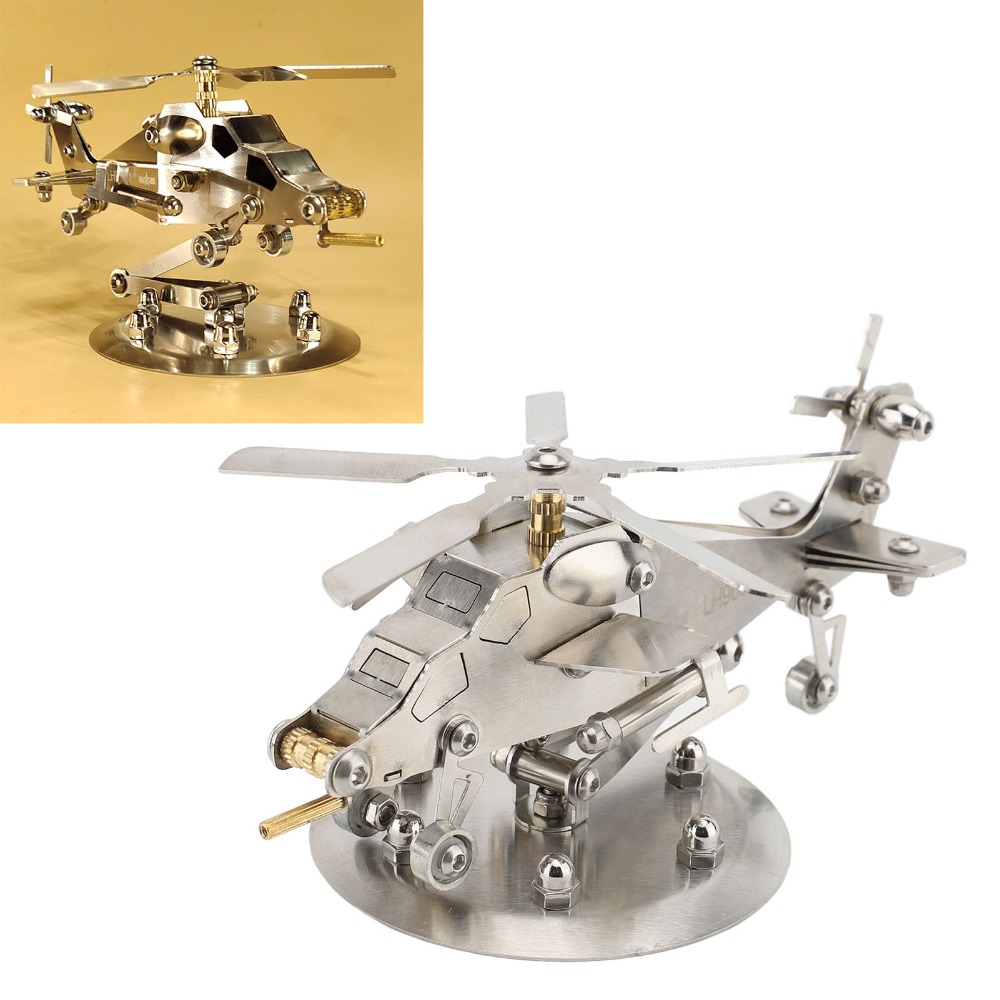 Edelstahl-Helikopter-Modellbau – Metal 3D Puzzle Stainless Model Kit Bewertung und Preis