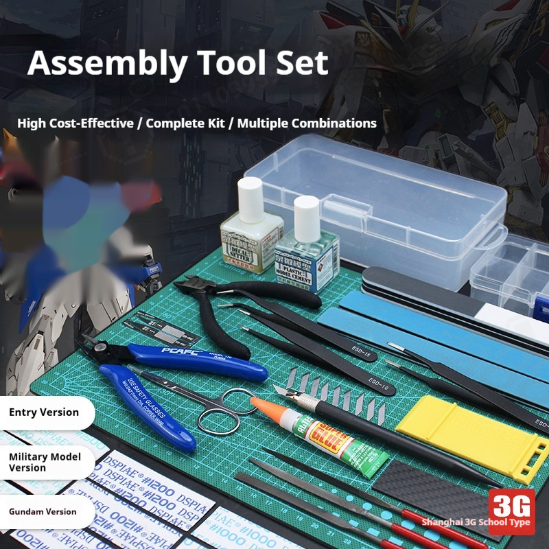 Modellbau-Werkzeugset Scharfe  – Modeling Tool Kit Tweezers Hobby Knife Bewertung und Preis