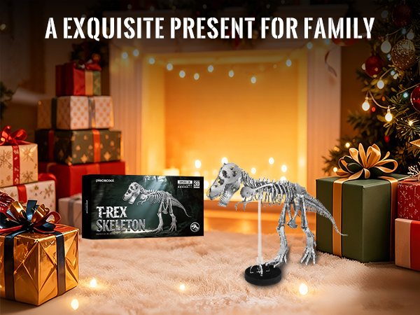 T-Rex Dinosaurier-Skelett 3D M – Metal 3D Puzzle Stainless Model Kit Bewertung und Preis