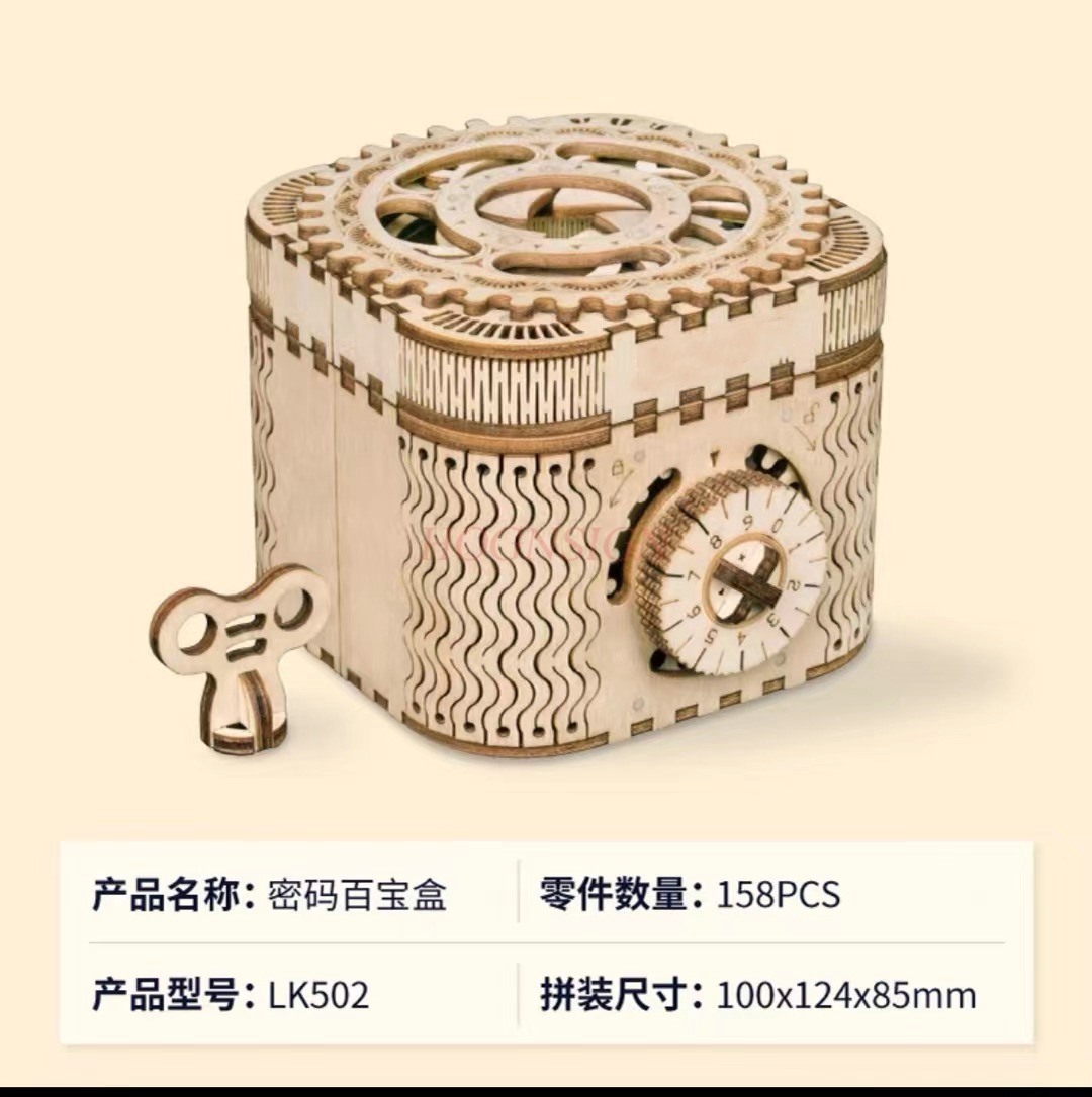 3D Holz-Pendeluhr-Puzzle, Mech – Wooden Clock Puzzle Mechanical Pendulum Bewertung und Preis