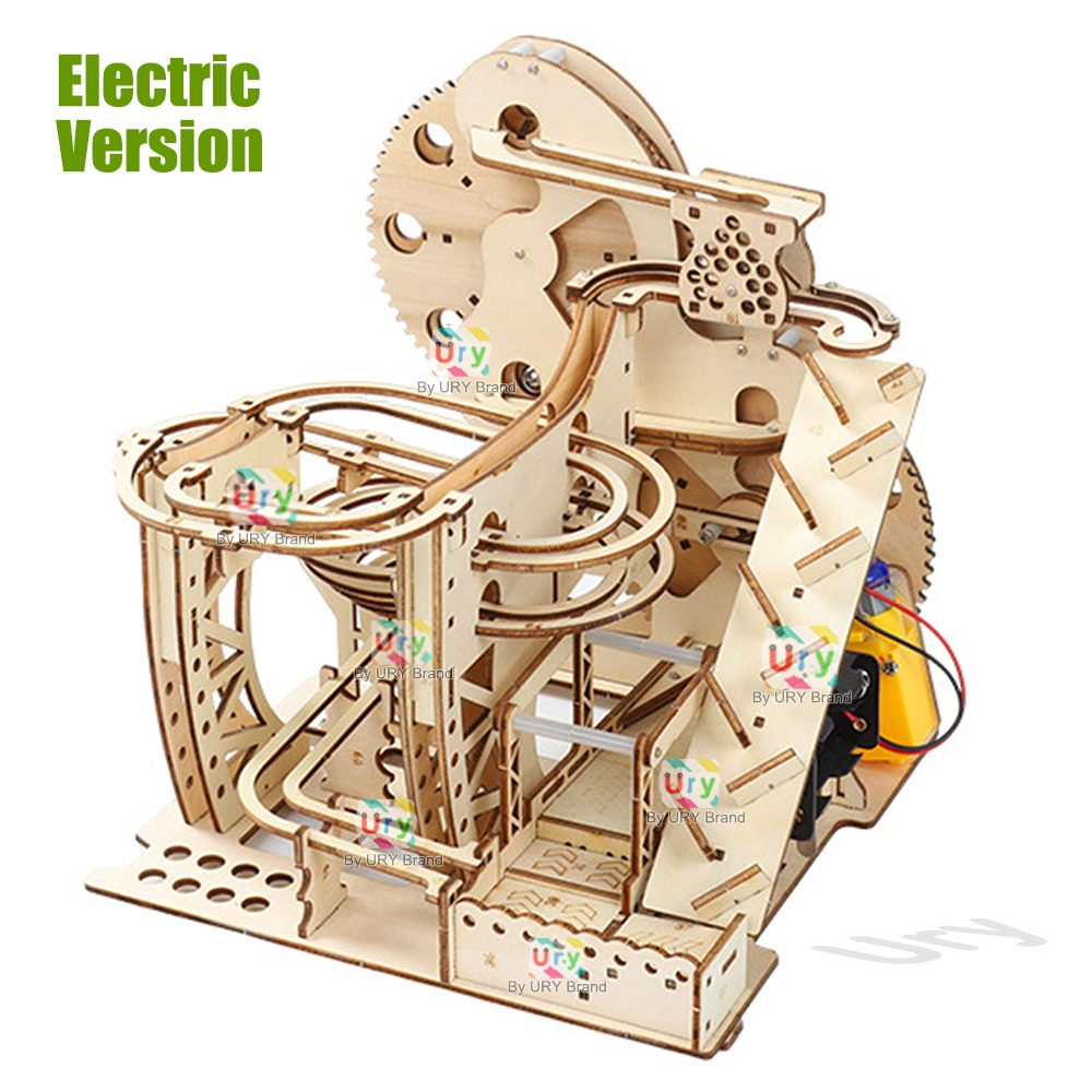 Ury 3D Holzpuzzle Murmelbahn-S – 3D Wooden Mechanical Puzzle Marble Run Bewertung und Preis