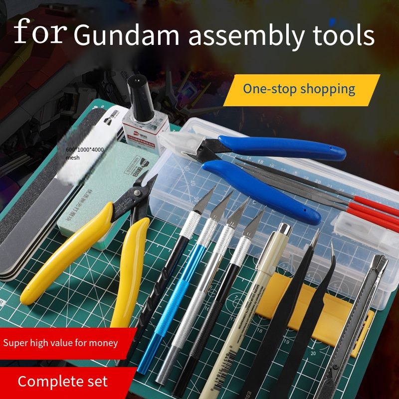 Gundam Modellbau-Werkzeugset f – Modeling Tool Kit Tweezers Hobby Knife Bewertung und Preis