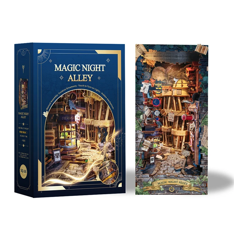 DIY Holz-Buchnischen-Einsatz-S – Book Nook Shelf Insert Alley Diy Bewertung und Preis