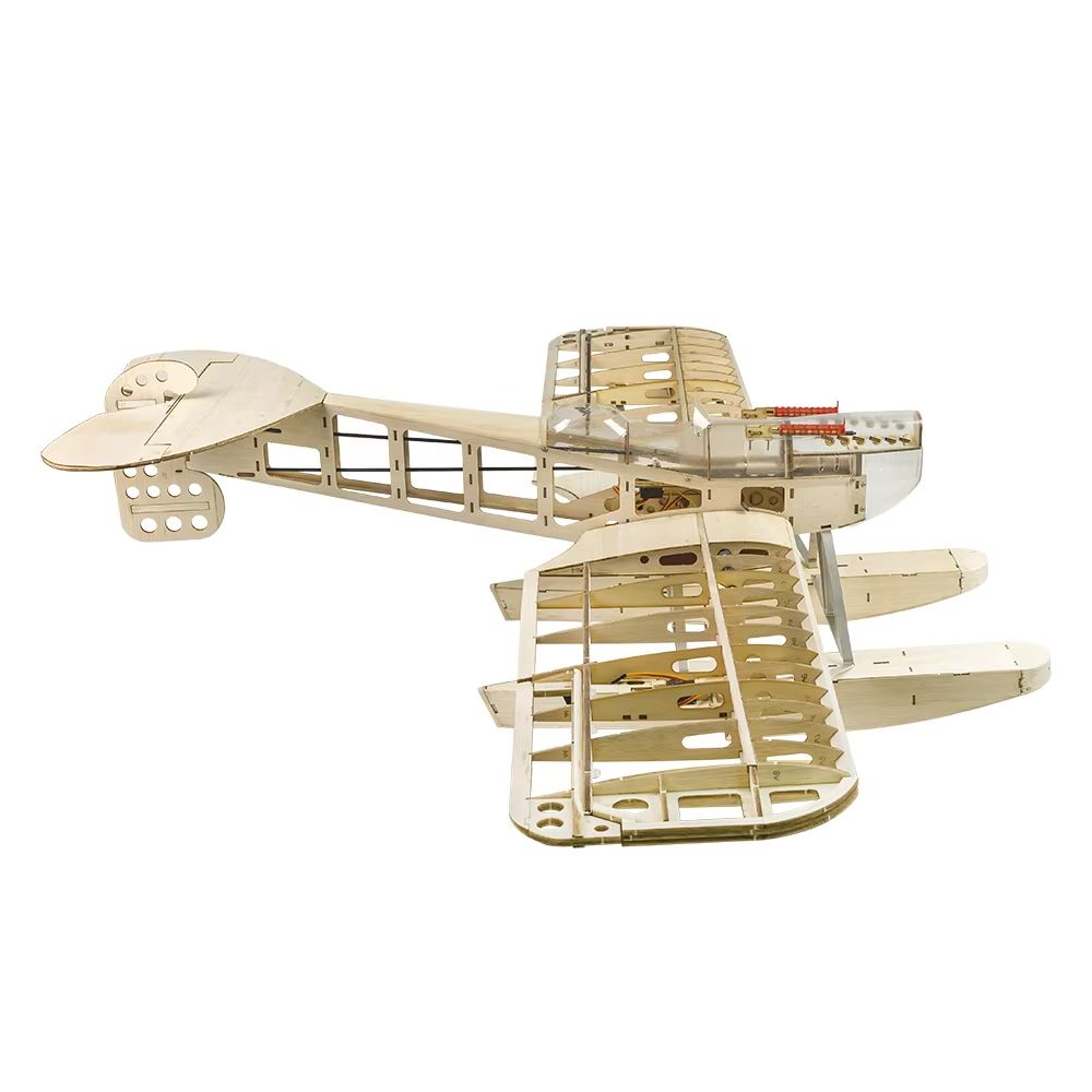 1400 mm Balsa RC Wasserflugzeu – Laser Cut Wooden Model Kit Assembly Bewertung und Preis