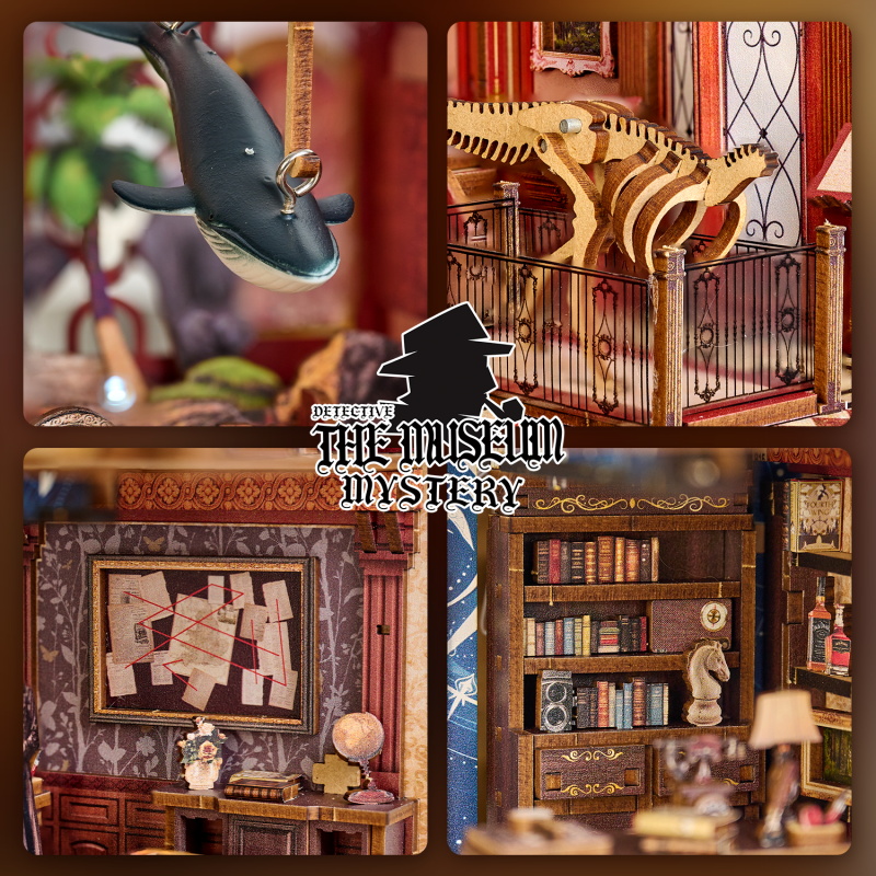 Zuuton DIY Book Nook Kit The M – Diy Miniature Dollhouse Kit Book Nook Bewertung und Preis