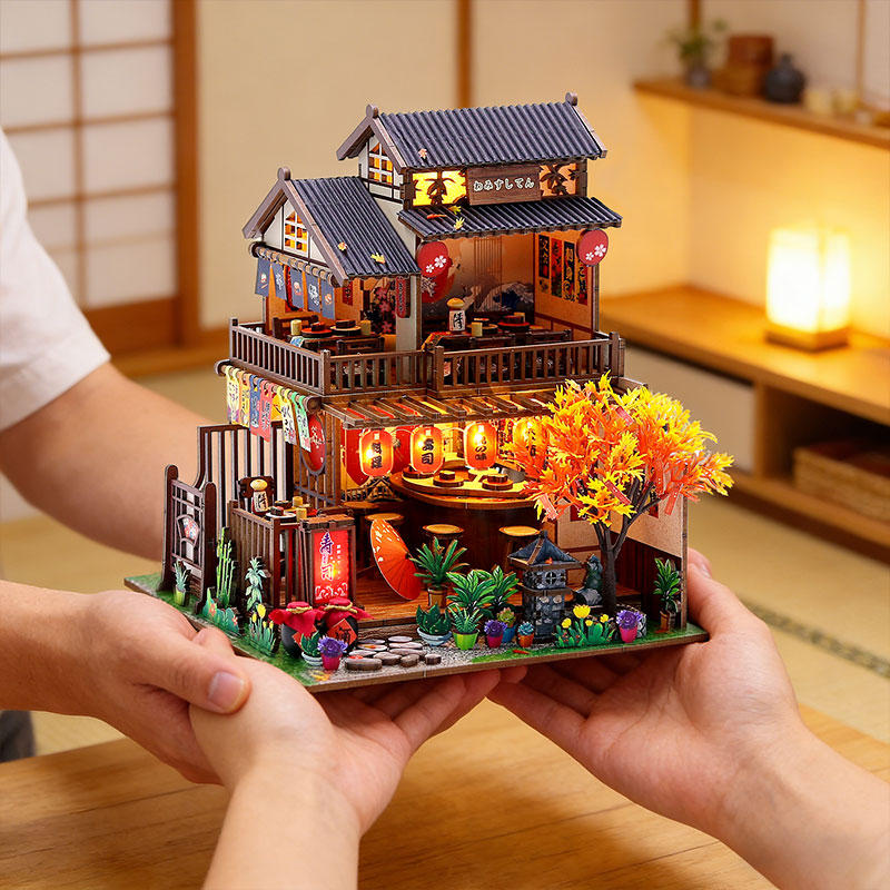 Japanisches Izakaya Sushi-Rest – Miniature Led Light Kit For Dollhouse Bewertung und Preis