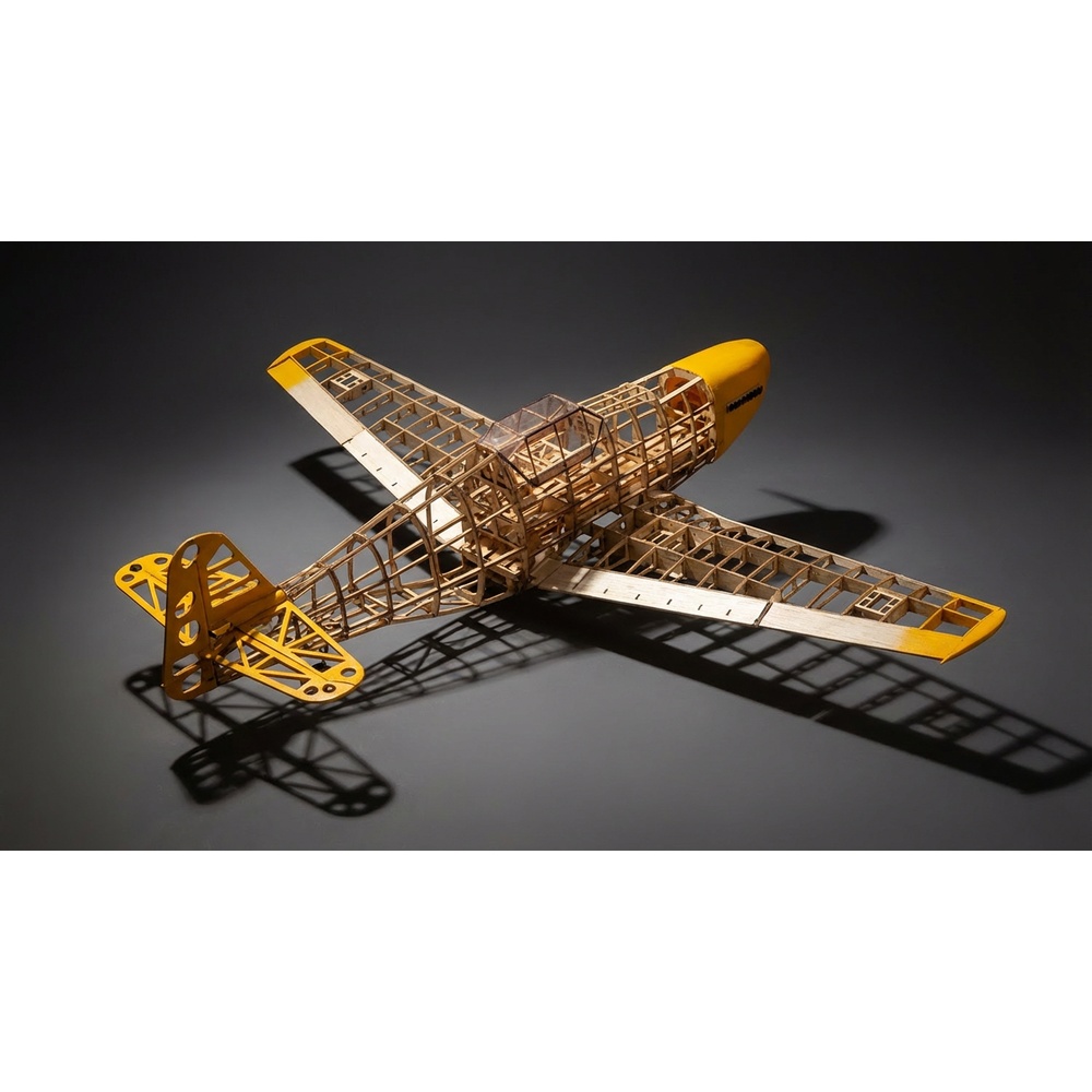 BF109 1020mm Lasergeschnittene – Laser Cut Wooden Model Kit Assembly Bewertung und Preis