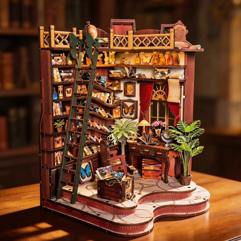 DIY-Bücherregal-Einsatz-Set „W – Book Nook Shelf Insert Alley Diy Bewertung und Preis