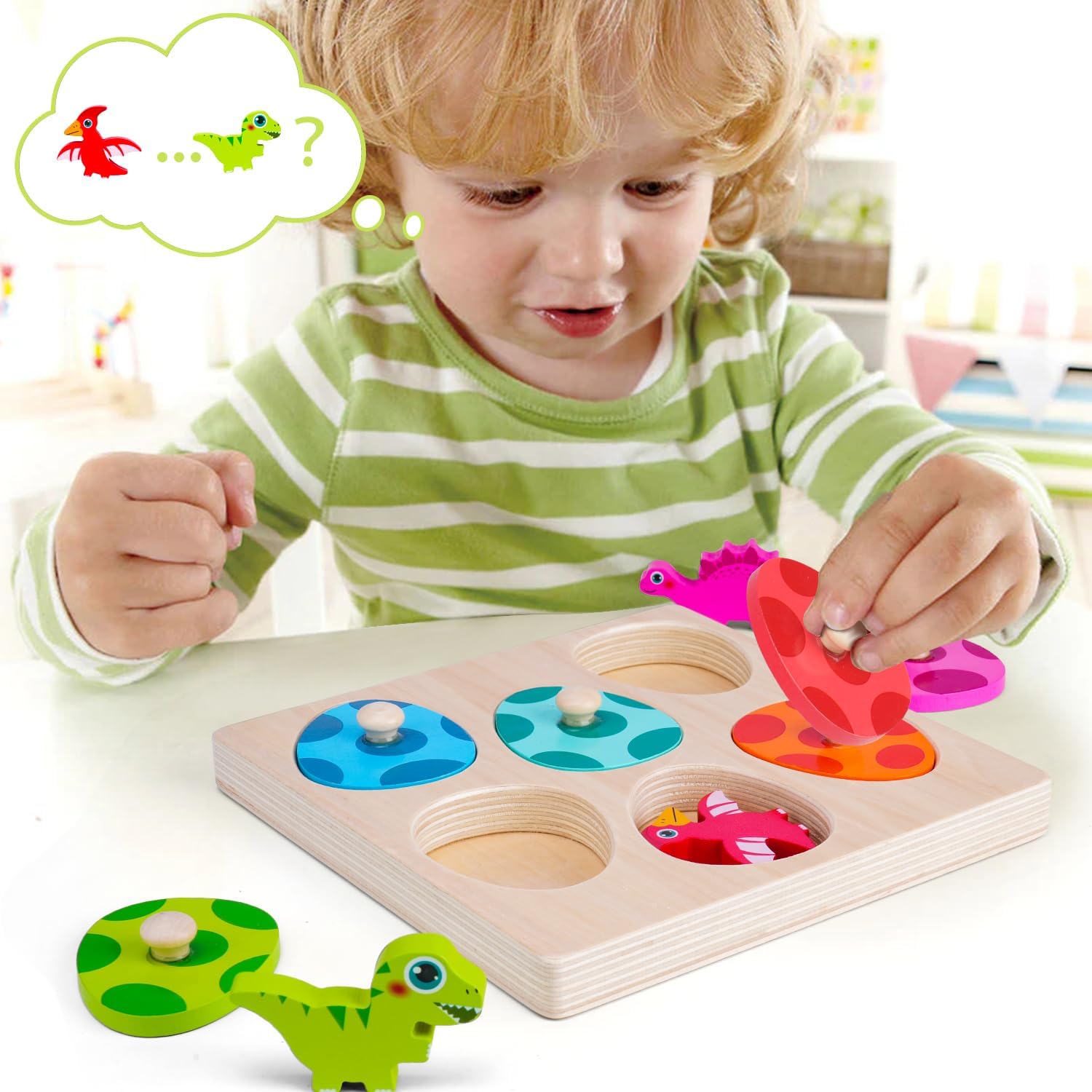 Holz Dinosaurier Puzzle Spielz – 3D Wooden Mechanical Puzzle Marble Run Bewertung und Preis
