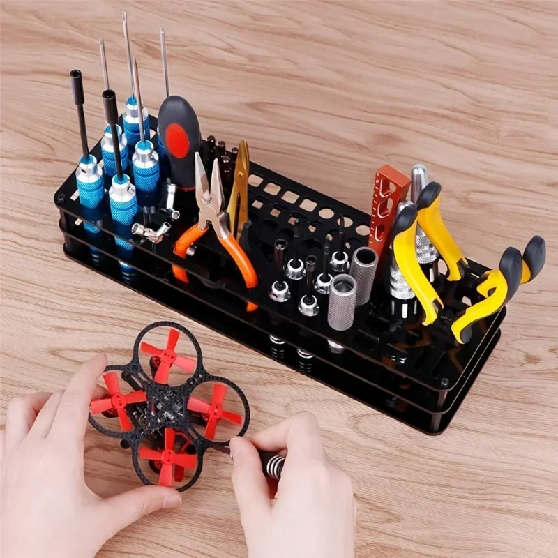 Desktop-Modell-Werkzeugaufbewa – Modeling Tool Kit Tweezers Hobby Knife Bewertung und Preis
