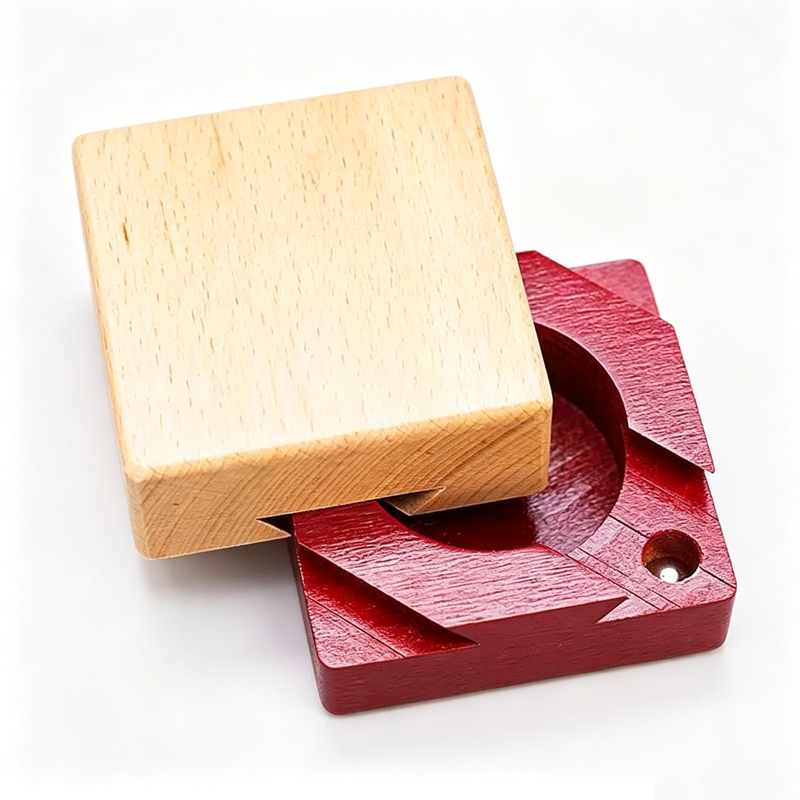 Holzpuzzle-Box mit Geheimfach, – 3D Wooden Mechanical Puzzle Marble Run Bewertung und Preis